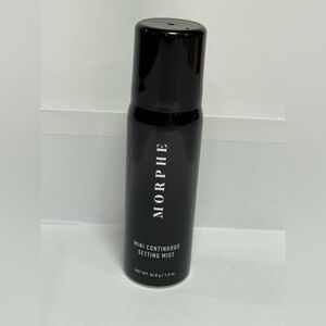 Morphe Mini Continuous Setting Mist 1.3 Oz NEW - Black $13